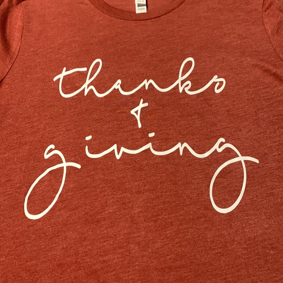 Bella Canvas “Thanks & Giving” Tee, NEW, Size Small - Picture 2 of 7